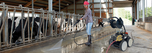 Kränzle solutions for agricultural engineering and animal husbandry!